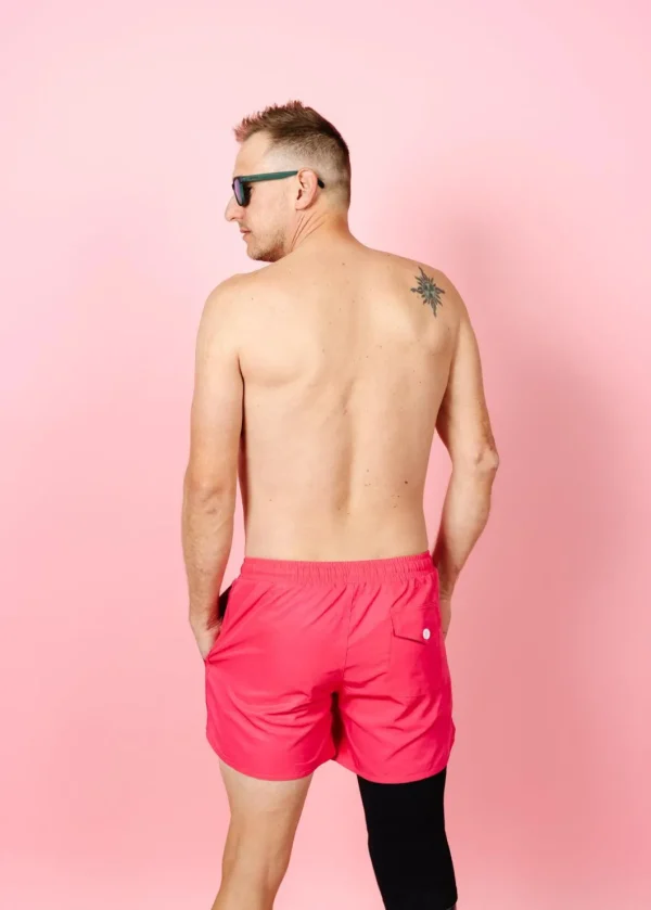 Pink Raspberry | Mens Retro Shorties