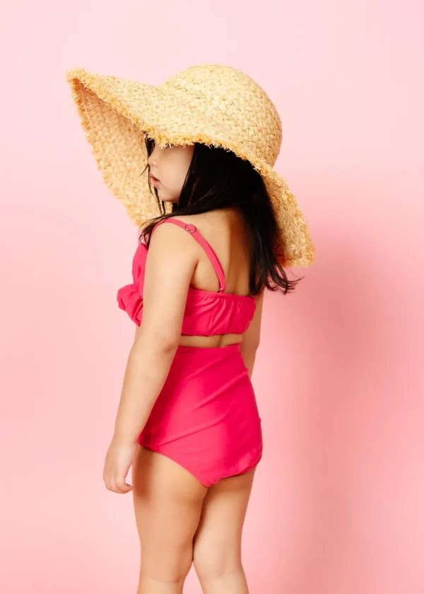 Pink Raspberry | Mini High-Waisted Bottoms