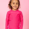 Pink Raspberry | Mini Rashguard Top (Unisex)