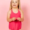 Pink Raspberry | Mini Romper One-Piece