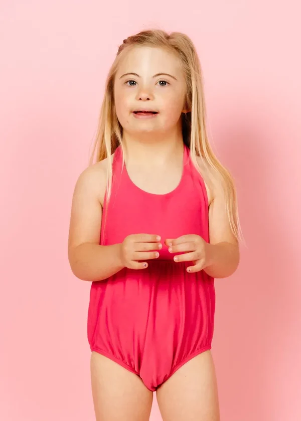 Pink Raspberry | Mini Romper One-Piece