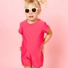 Pink Raspberry | Mini Shorties Rashguard (Unisex)