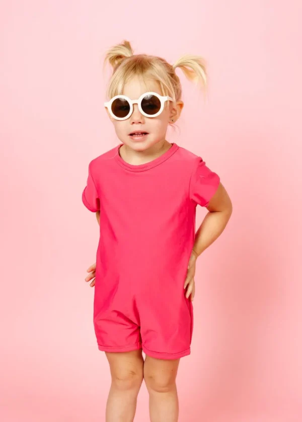 Pink Raspberry | Mini Shorties Rashguard (Unisex)