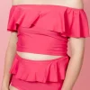 Pink Raspberry | Peplum Bottoms