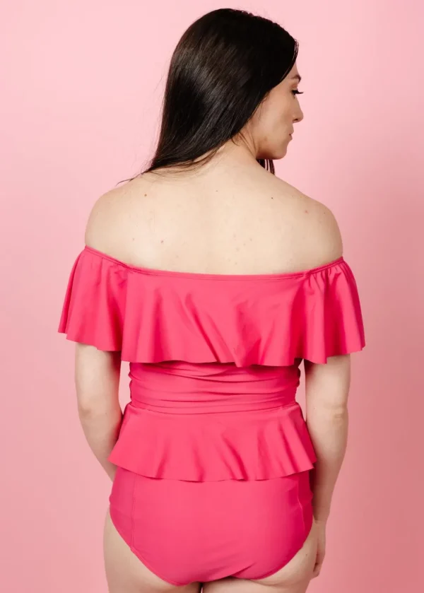 Pink Raspberry | Peplum Bottoms