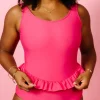 Pink Raspberry | Skirted One-Piece