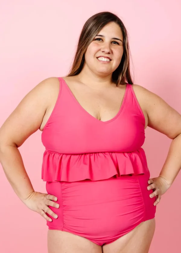 Pink Raspberry | V-Neck Top