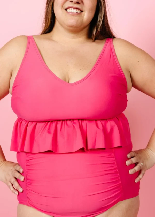 Pink Raspberry | V-Neck Top