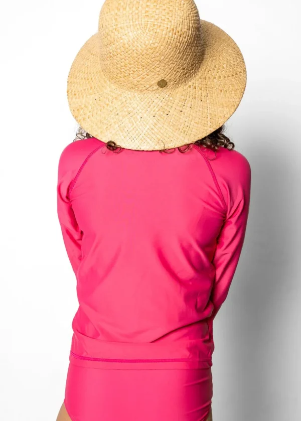 Pink Raspberry | Youth Rashguard Top (Unisex)