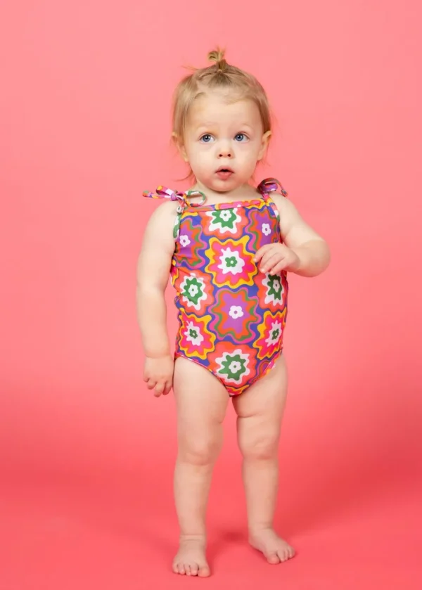 Psychedelic Flower | Baby Simply One-Piece