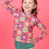 Psychedelic Flower | Mini Rashguard Top (Unisex)