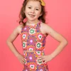 Psychedelic Flower | Mini All Ruffled Up Bottoms
