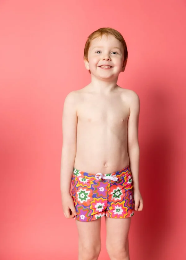 Psychedelic Flower | Mini Euro Shorts