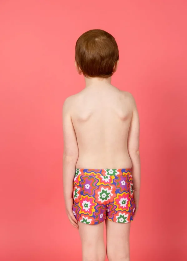 Psychedelic Flower | Mini Euro Shorts