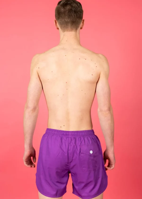 Purple | Mens Retro Shorties