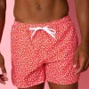 Red Ditsy Floral | Mens Retro Shorties