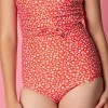 Red Ditsy Floral | Youth Bow Bottoms