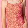 Red Ditsy Floral | Youth Simply One-Piece