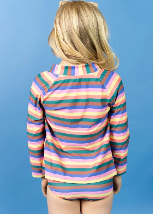 Retro Stripe | Mini High-Waisted Bottoms