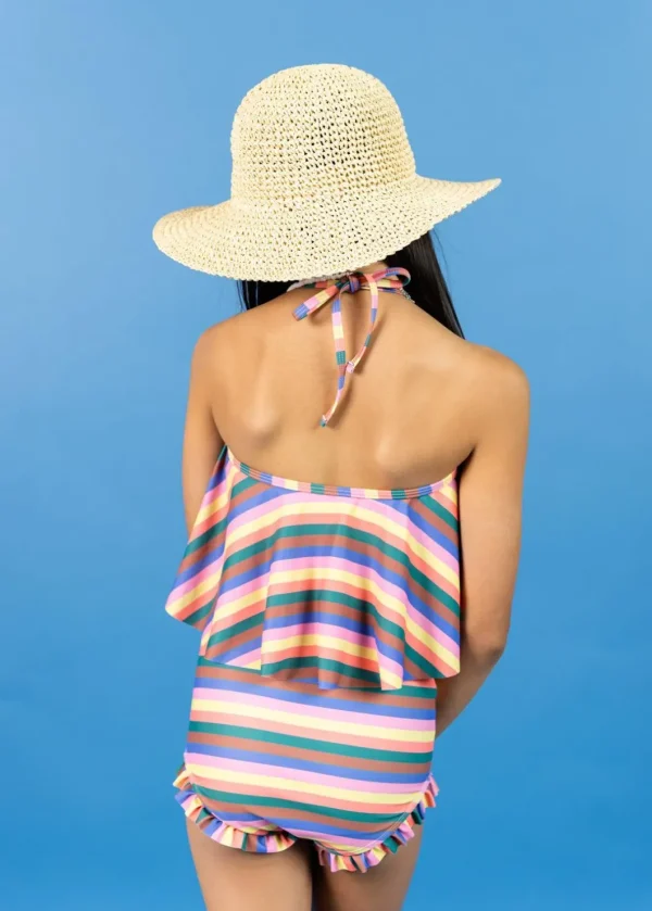 Retro Stripe | Youth All Ruffled Up Bottoms