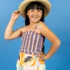 Retro Stripe | Youth Bandeau Top