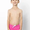 Ribbed Azalea Pink | Mini Euro Shorts