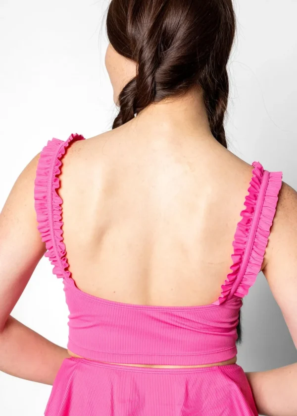 Ribbed Azalea Pink | Ripple Top