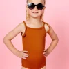 Ribbed Caramel | Mini Simply One-Piece