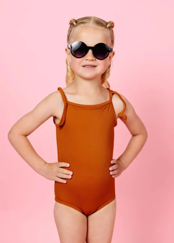 Ribbed Caramel | Mini Simply One-Piece