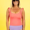 Ribbed Dusty Purple | Cut High Bottoms