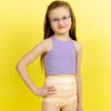 Ribbed Dusty Purple | Mini Racer Back Top