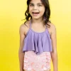 Ribbed Dusty Purple | Mini Swing Top