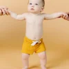Ribbed Golden | Baby Euro Shorts