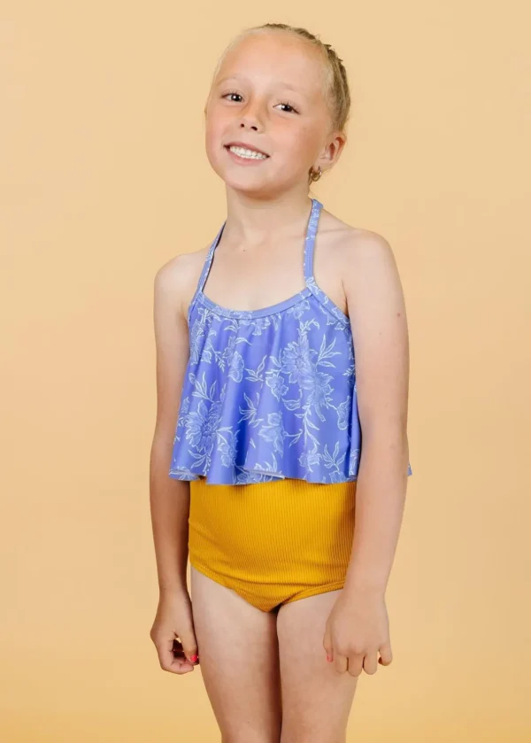 Ribbed Golden | Mini High-Waisted Bottoms