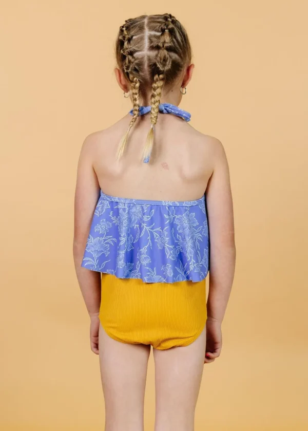 Ribbed Golden | Mini High-Waisted Bottoms