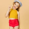 Ribbed Golden | Mini Racer Back Top