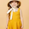 Ribbed Golden | Mini Skirted One-Piece