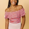 Ribbed Light Mauve | Cut High Bottoms