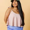 Ribbed Light Mauve | Swing Top