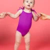 Ribbed Purple | Baby Simply One-Piece