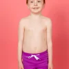 Ribbed Purple | Mini Euro Shorts