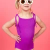 Ribbed Purple | Mini Simply One-Piece