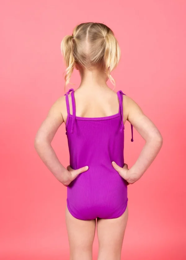 Ribbed Purple | Mini Simply One-Piece