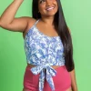 Ribbed Roseate | Cut High Bottoms