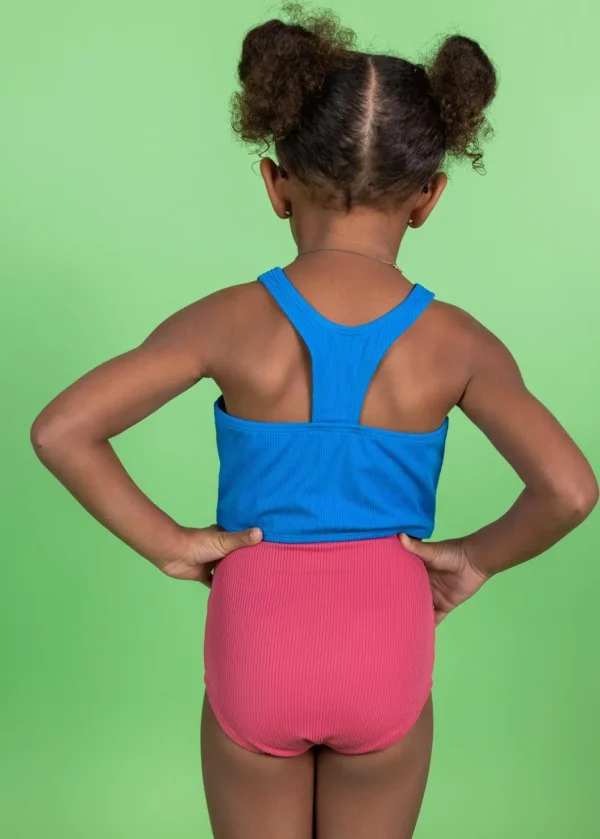 Ribbed Roseate | Mini High-Waisted Bottoms