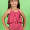 Ribbed Roseate | Mini Swing Top