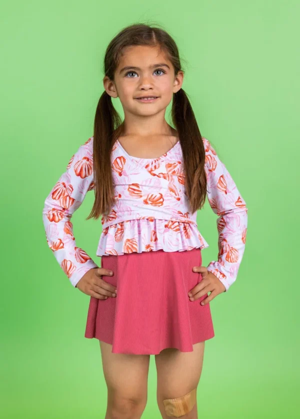 Ribbed Roseate | Mini Who Wears Short Skirts