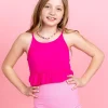 Ribbed Sweet Pink | Youth All Ruffled Up Bottoms