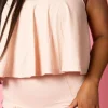 Ribbed Whipped Peach | All Ruffled Up Bottoms