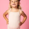 Ribbed Whipped Peach | Mini Simply One-Piece